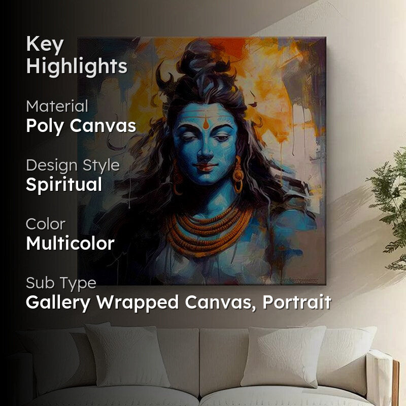 Shiva Wall Painting media 2
