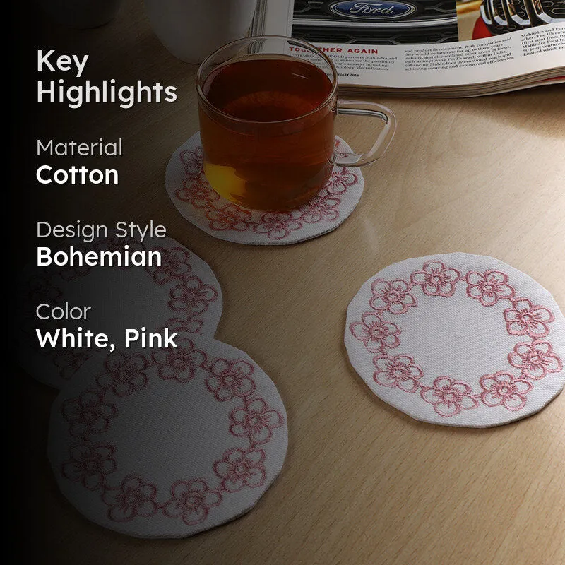 Flora Fringe II Coaster - Set Of Four media 2