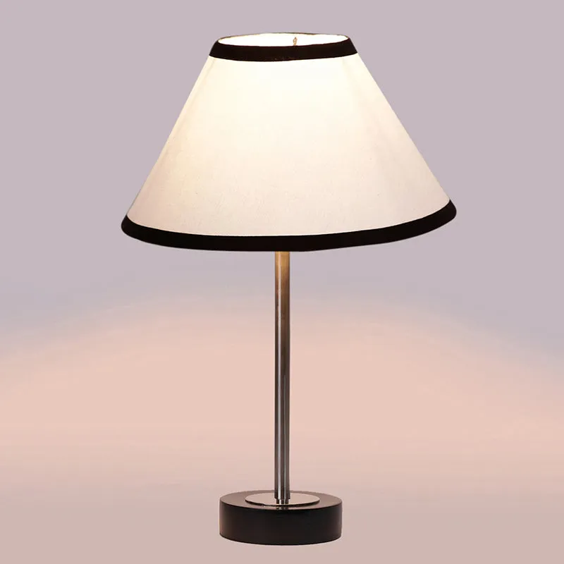 Cotin II Stripe Rodin Wooden Table Lamp - White,Silver,Black media 5