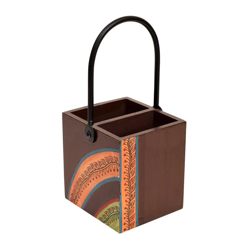 Surya Handcrafted Cutlery Holder media 3