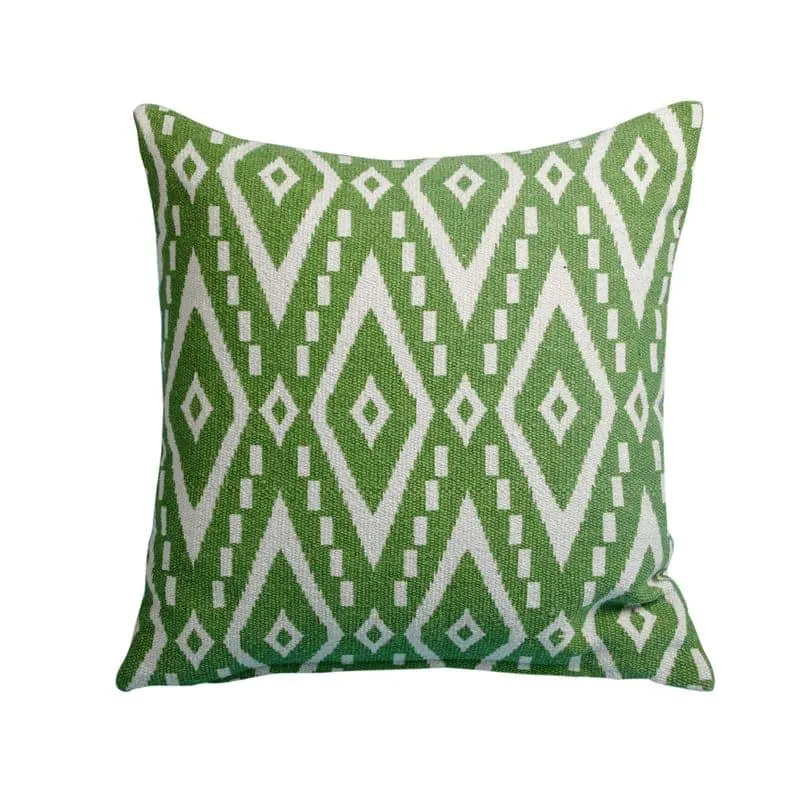 Zora Ethnic Cushion Cover - Green media 5