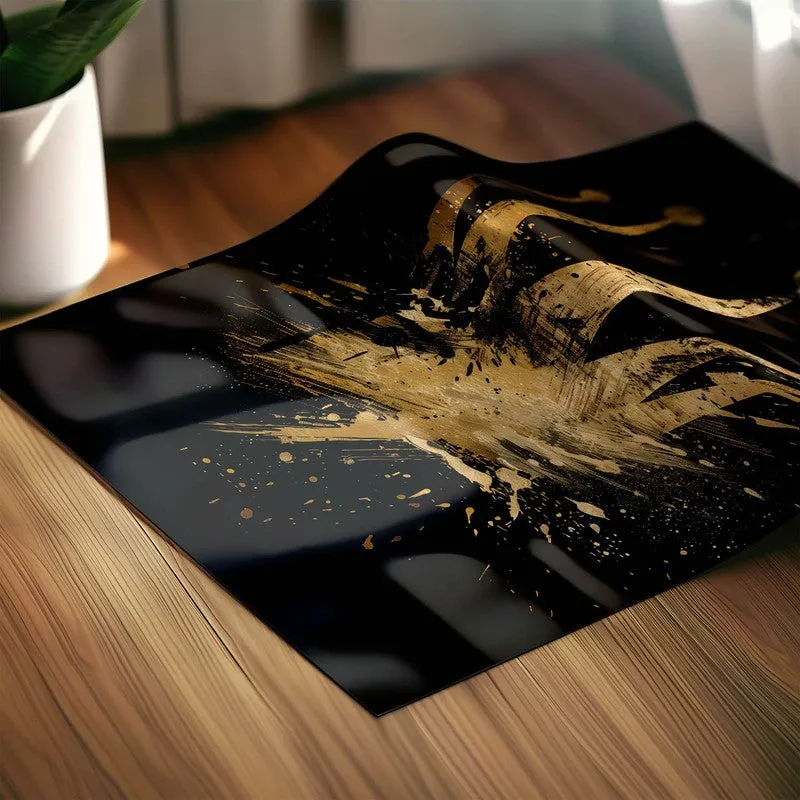 Golden Crown Splash Wall Poster media 5