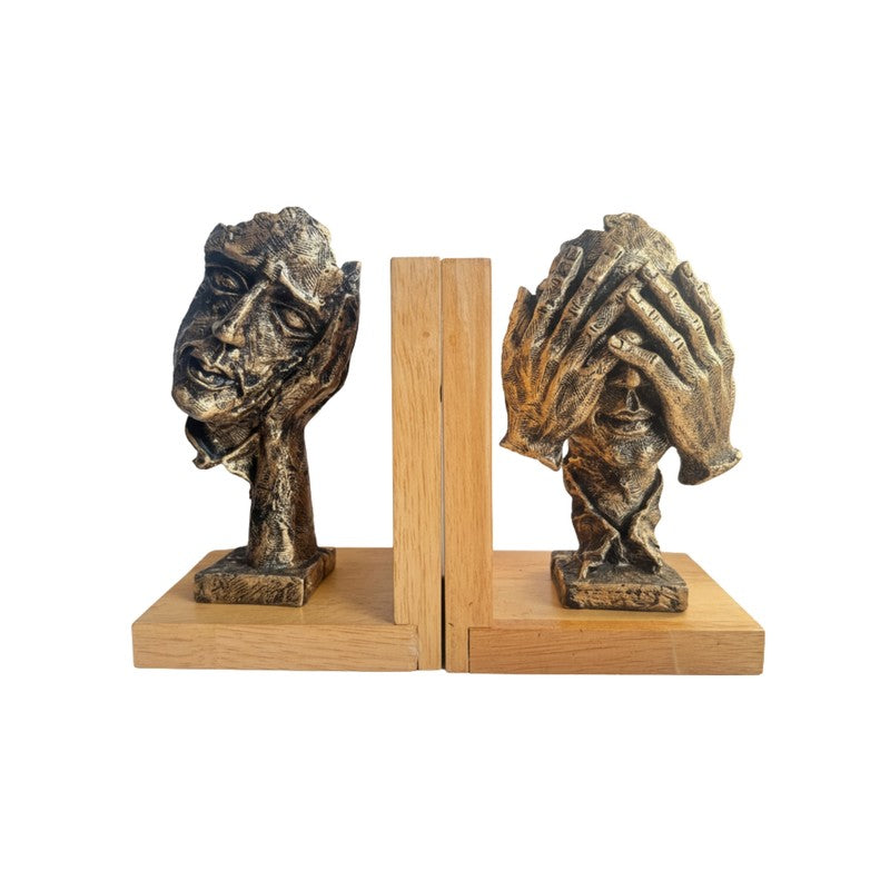 Thinkara Resin Book End - Set of Two media 3