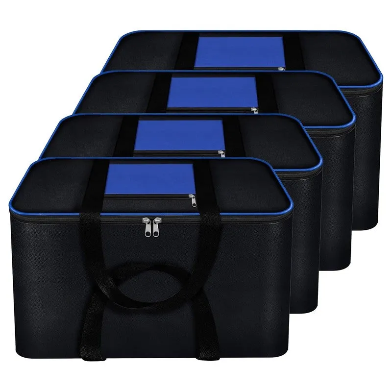 Laxis TidyTower Nylon Cloth Organizers - Set Of Four media 3