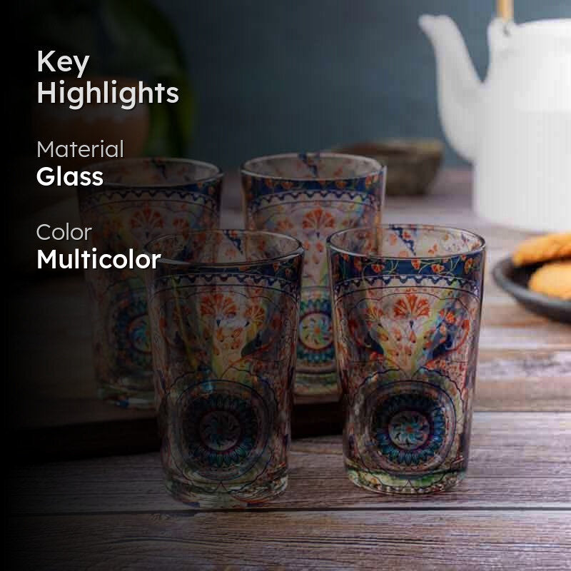 Turkish Fervor Chai Glasse - Set of Four media 2