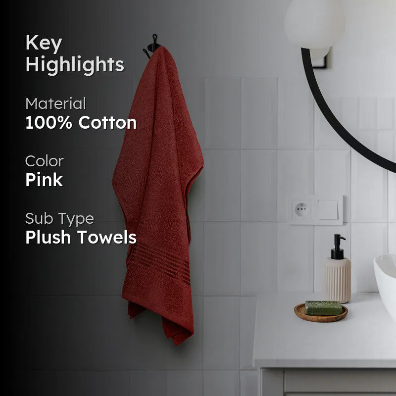 Micro Cotton LuxeDry Soothe Bath Towel - Coral media 2