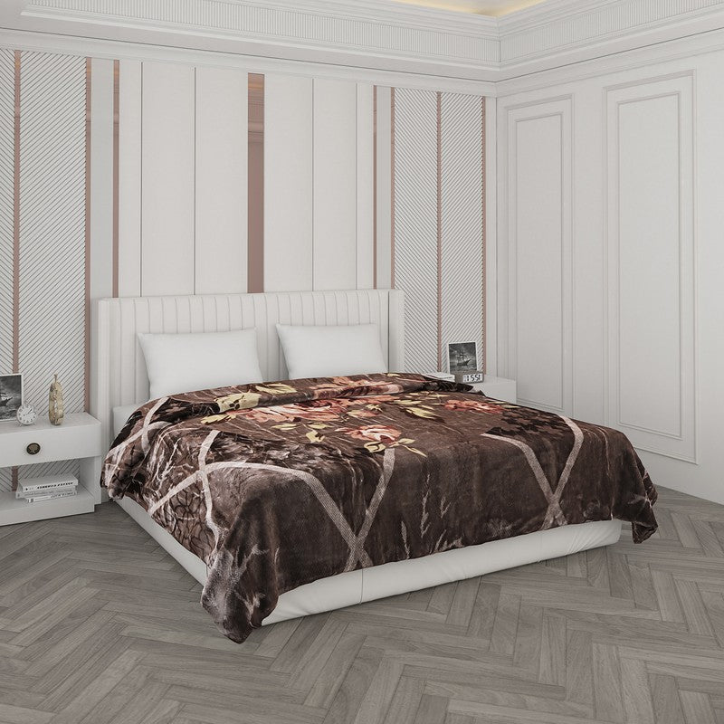 Monte Carlo Autumn Haven Blanket - 850 GSM - Queen/Double