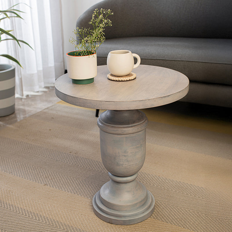 Benedetta Mango Wood Side Table