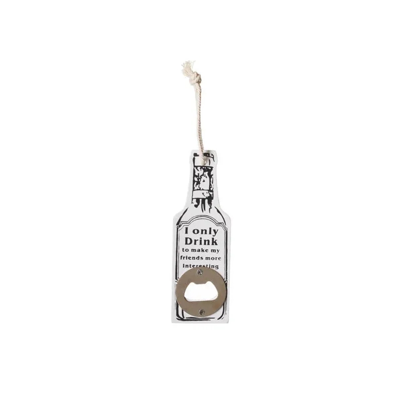 Beer & Friends Bottle Opener - White media 5