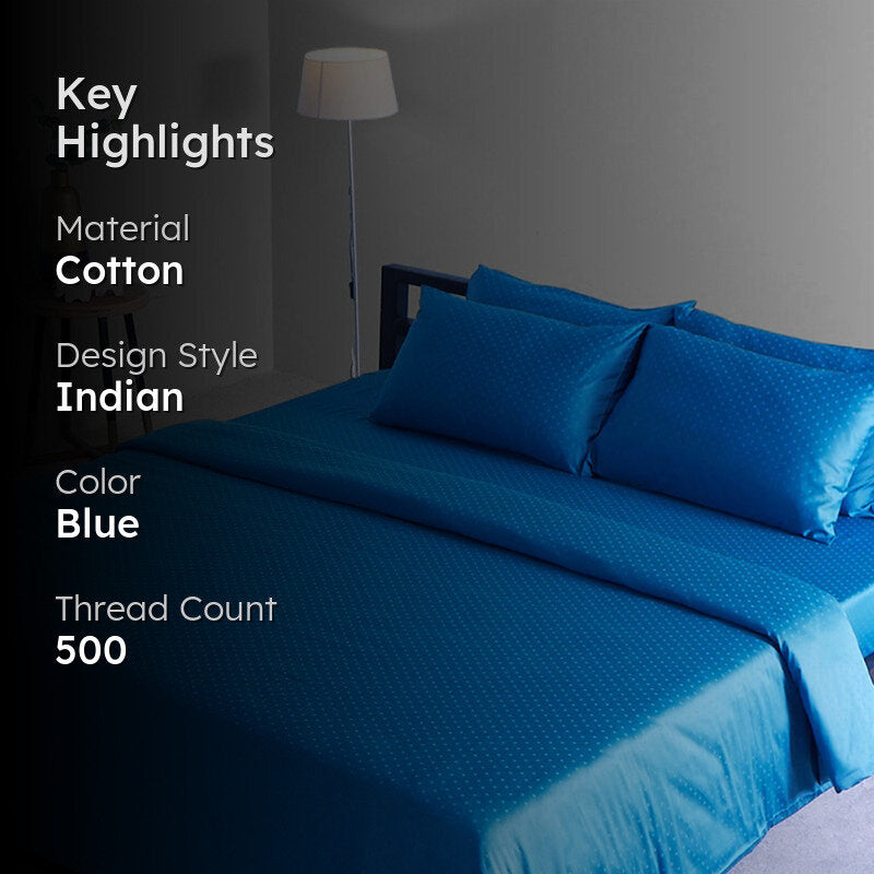 Calida Cotton Duvet Cover - Blue media 2