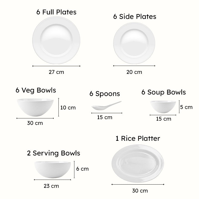 Sea Of Blue Dinner Set - 33 Piece Set image 10