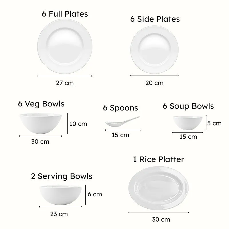 Sea Of Blue Dinner Set - 33 Piece Set media 10