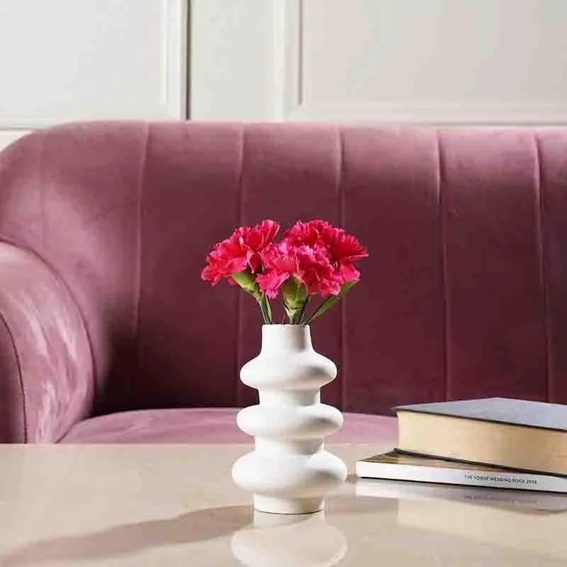 Oh So Bubbly Vase - White media 4