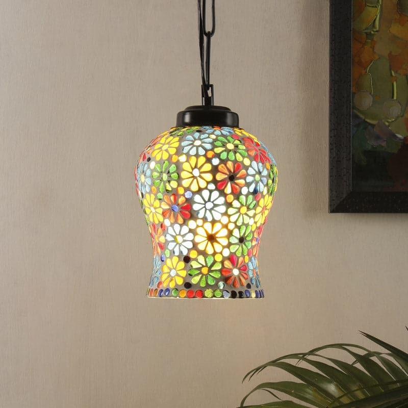 Blossom Bunch Glass Ceiling Lamp
