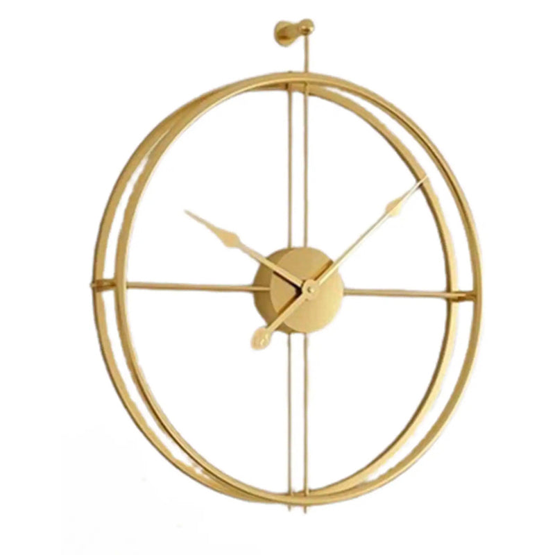 Aurum Lumire Metal Analog Wall clock media 4