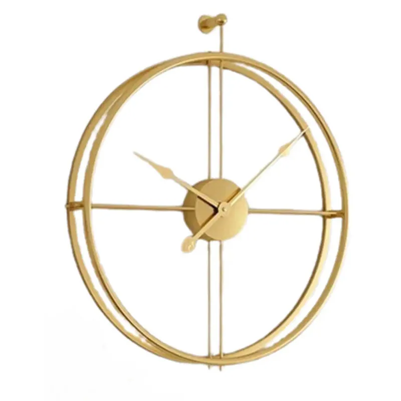 Aurum Lumire Metal Analog Wall clock media 4