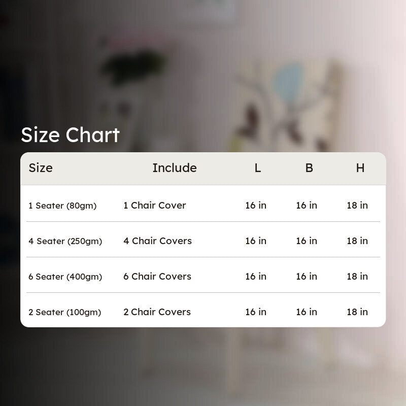 Gardenia Dream Chair Cover media 5