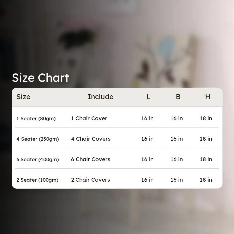 Gardenia Dream Chair Cover media 5