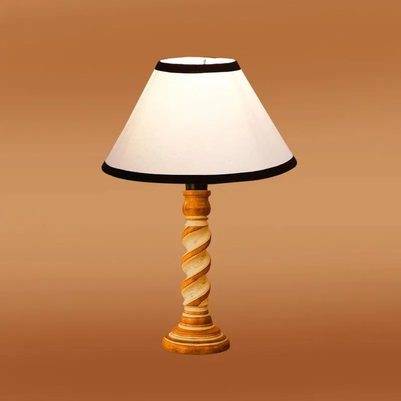 Modera Nexo Wooden Table Lamp - White media 6