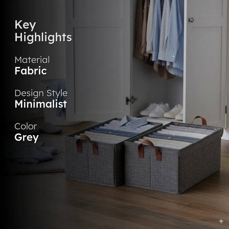 OrganizeMate Cloth Organizer - Set Of Two media 2