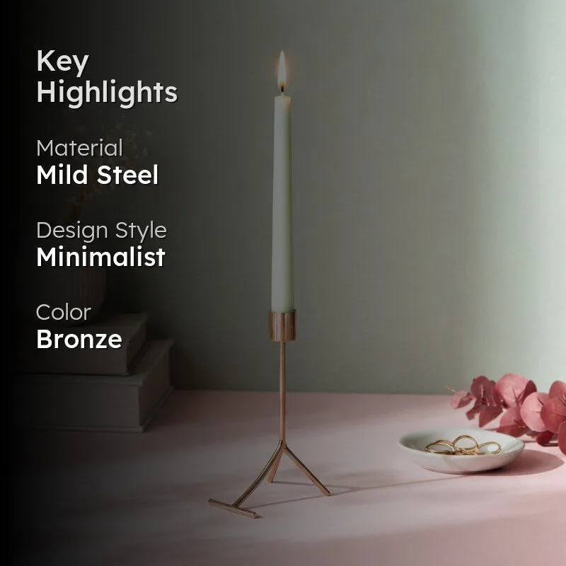 Aarunya Mild Steel Candle Holder media 2