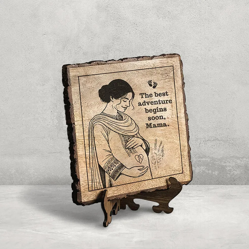 The Best Adventure Wood Showpiece - Square media 3