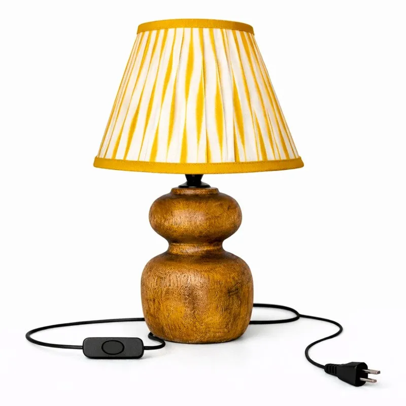 Lennox Radiant Cotton Table Lamp - Yellow media 4