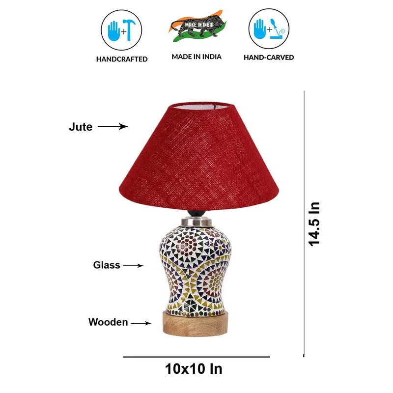 Silora Wooden Table Lamp - Multicolor media 9