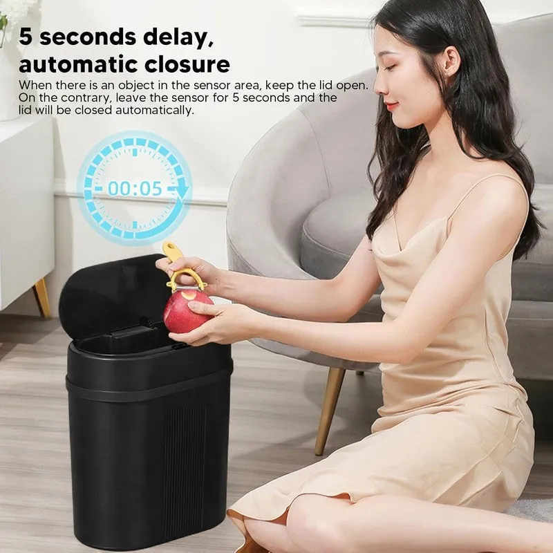 Air Wave Smart Motion Sensor Dustbin - Black media 8