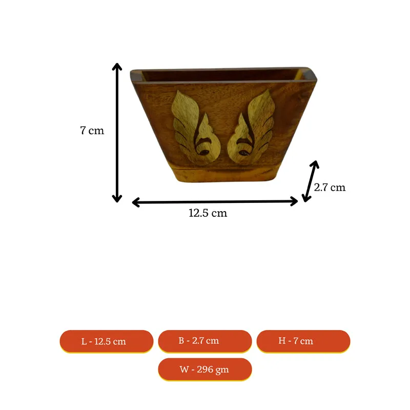 Quill Haven Wood Stationery Holder media 7