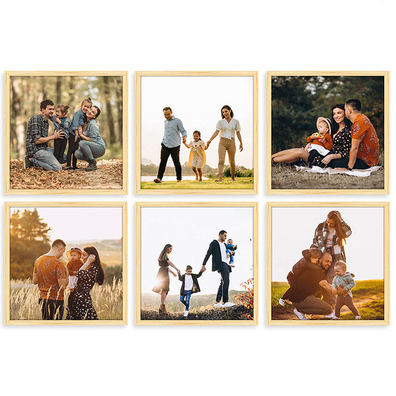 Georgy Wooden Photo Frame (Beige) - Set Of Six media 4