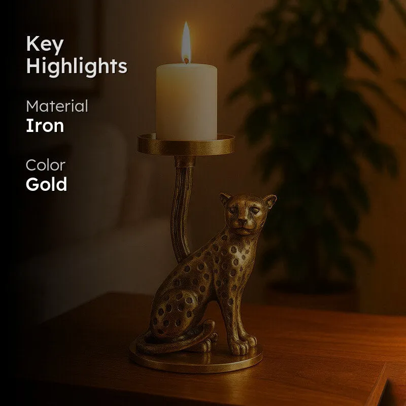 Panther Candle Holder media 2