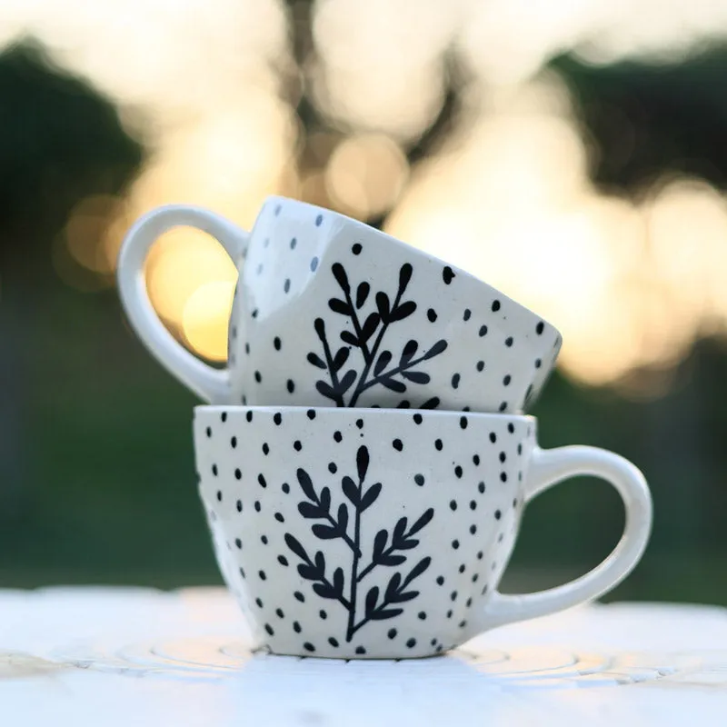 Faira Ceramic Tea Cup (200 mL Each) - Set of Three media 4