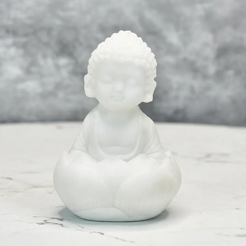 Baby Buddha Resin Idol media 6