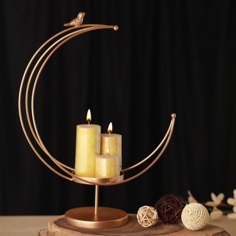 Naia Luna Tealight Candle Holder media 3
