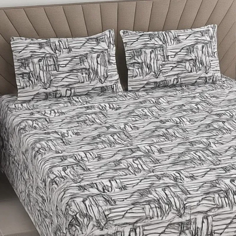 Simple Luxe Cotton Bedsheets - 400 TC media 3