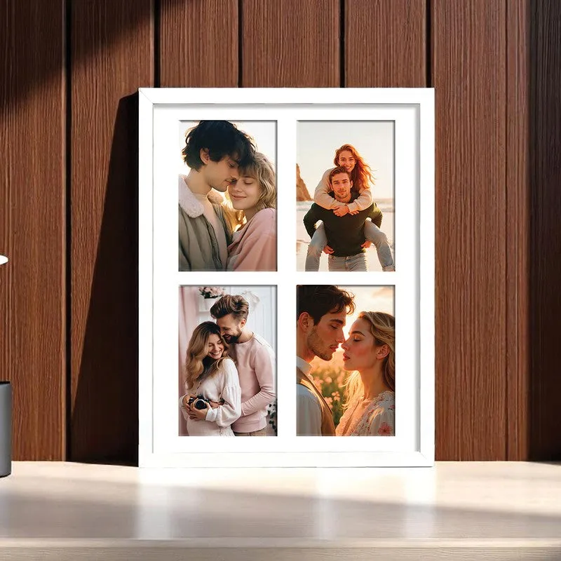 Trevia Collage Photo Frame - White media 1