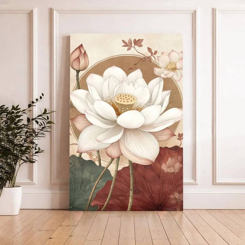 Ethnic Bloom Canvas Wall Art media 6