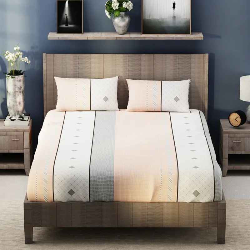 GridLoom Microfiber Bedsheet - 140 GSM media 1