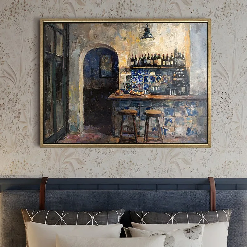 Glinting Canvas Wall Painting With Frame media 5