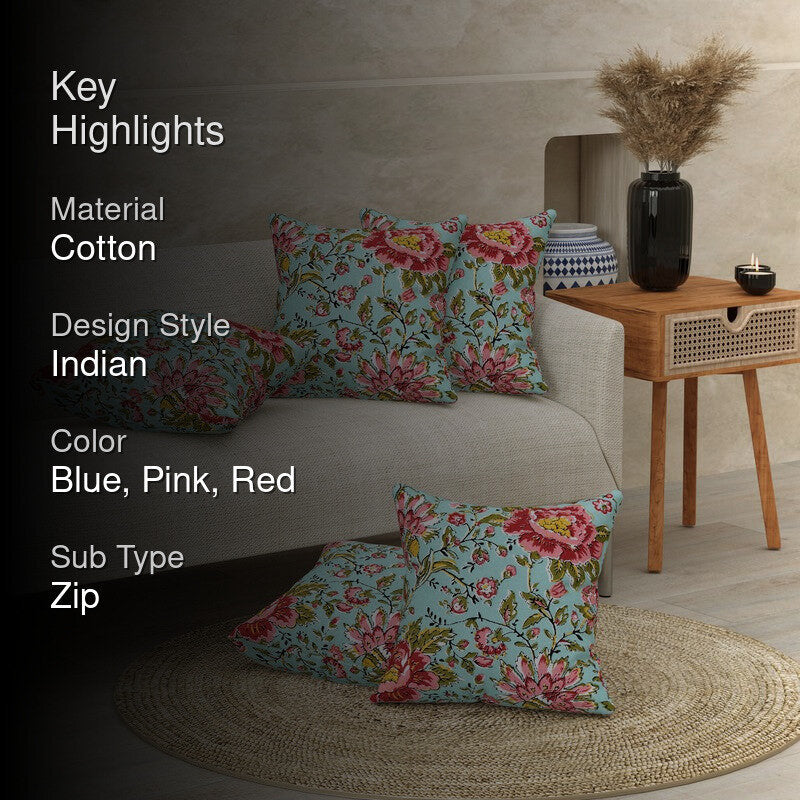 ArtFlora Cushion Covers - Set Of Five media 2