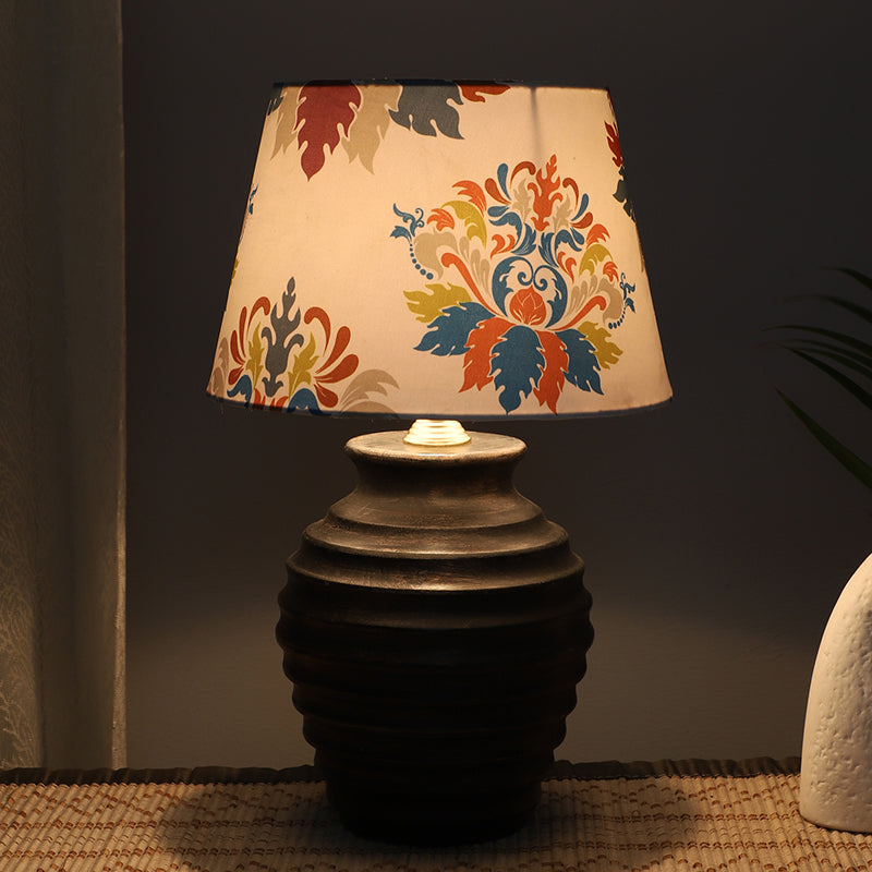 Nordlys Palmer Mango Wood Table Lamp - Multicolor