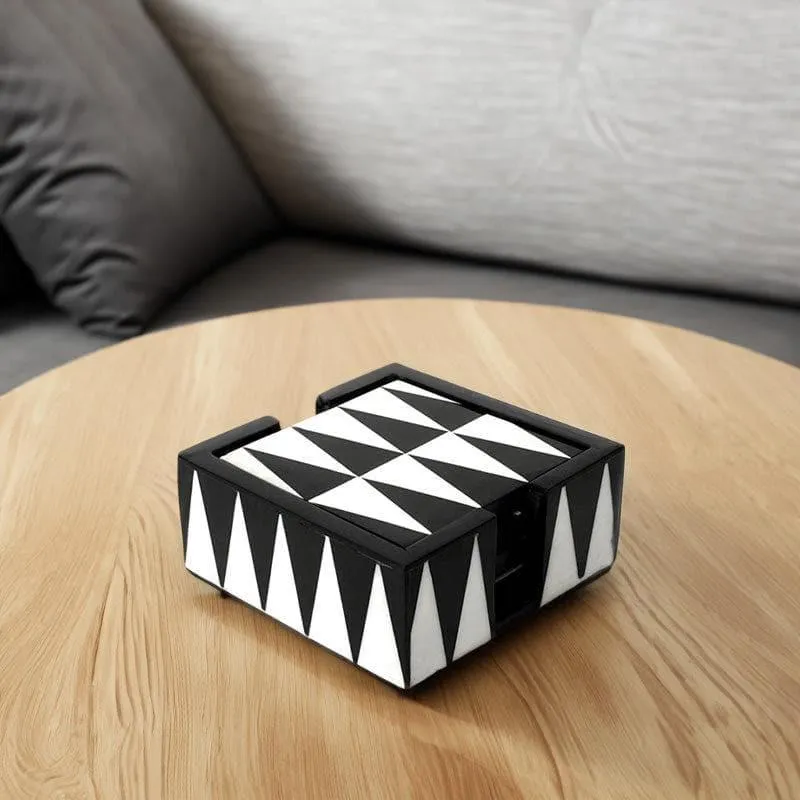 Zebra Coaster - Set Of Four media 1