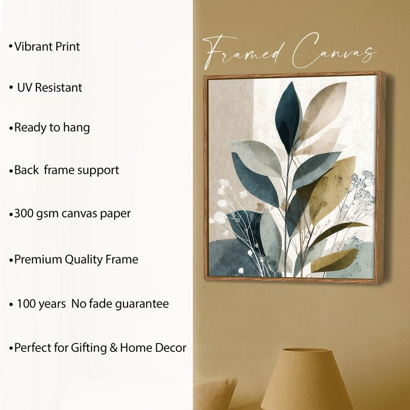 Nature Essence Canvas Wall Art With Frame media 6