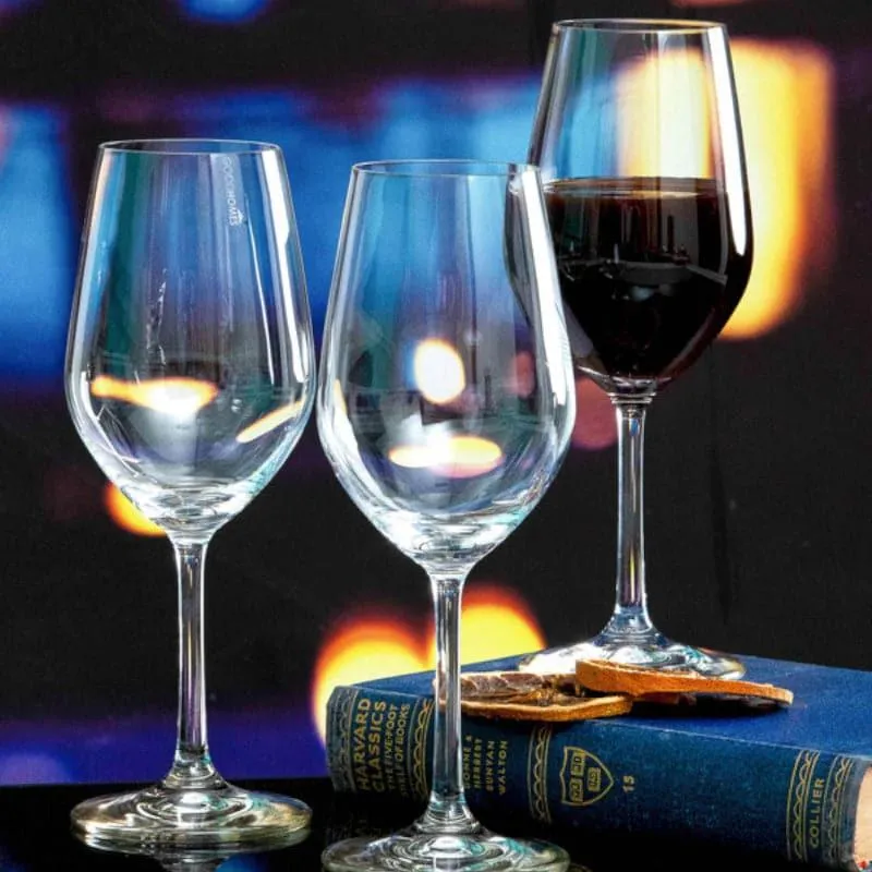Jezebel Red Wine Glasses (350 ML) - Set Of Six media 1