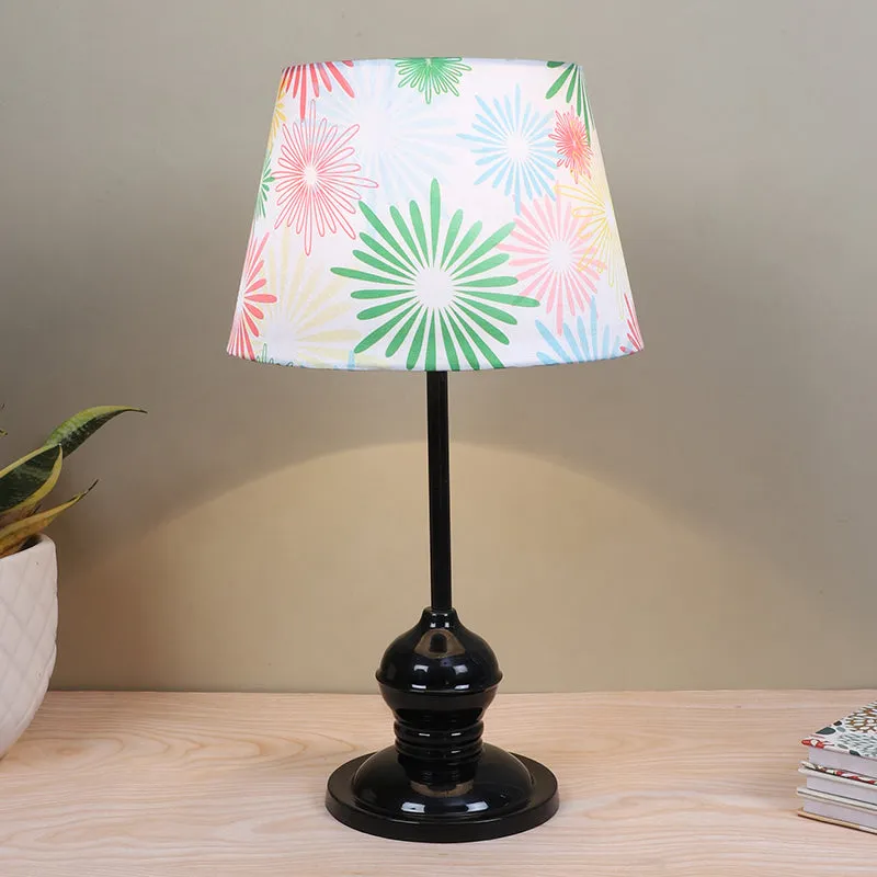 Hikari Griff Printed Metal Table Lamp - Multicolor media 2