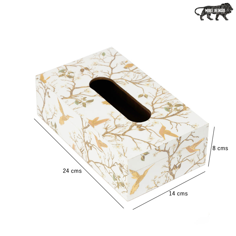 Bird Haven Handmade Tissue Box media 6