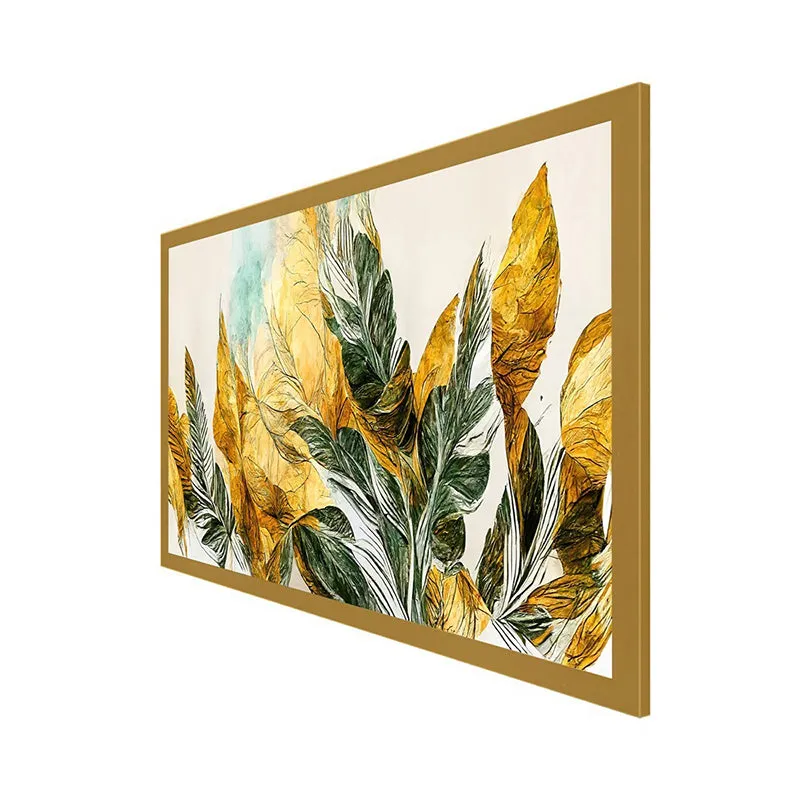 Leaves Of Gold Canvas Wall Painting media 7