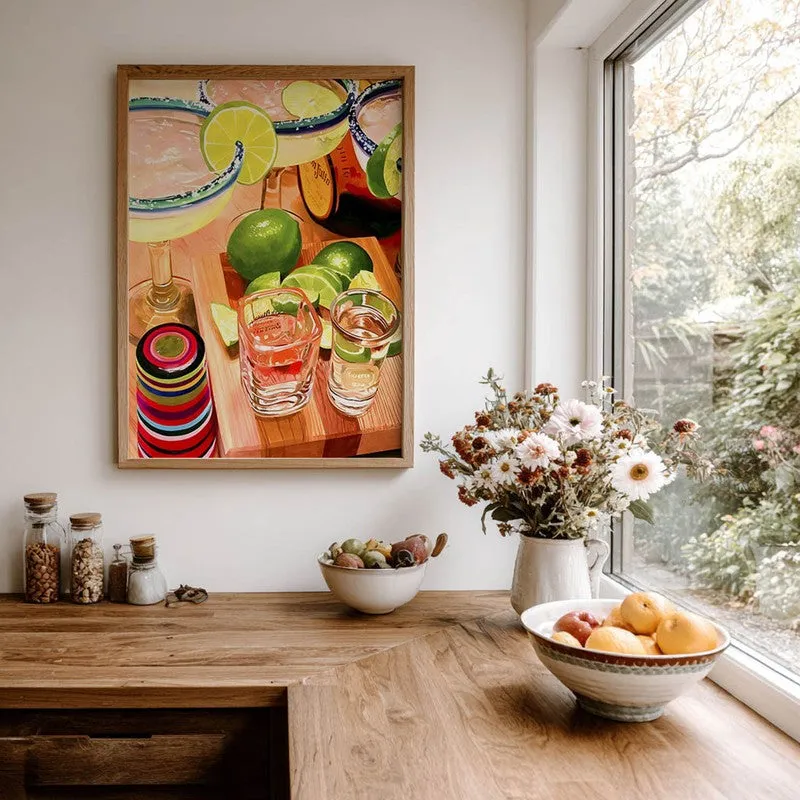 MocktailPrep Archival Canvas Wall Art - Brown media 7