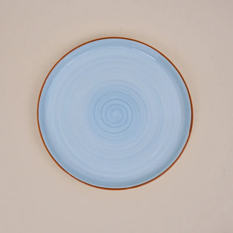 Lunar Blue Snack Plate - Set Of Two media 5